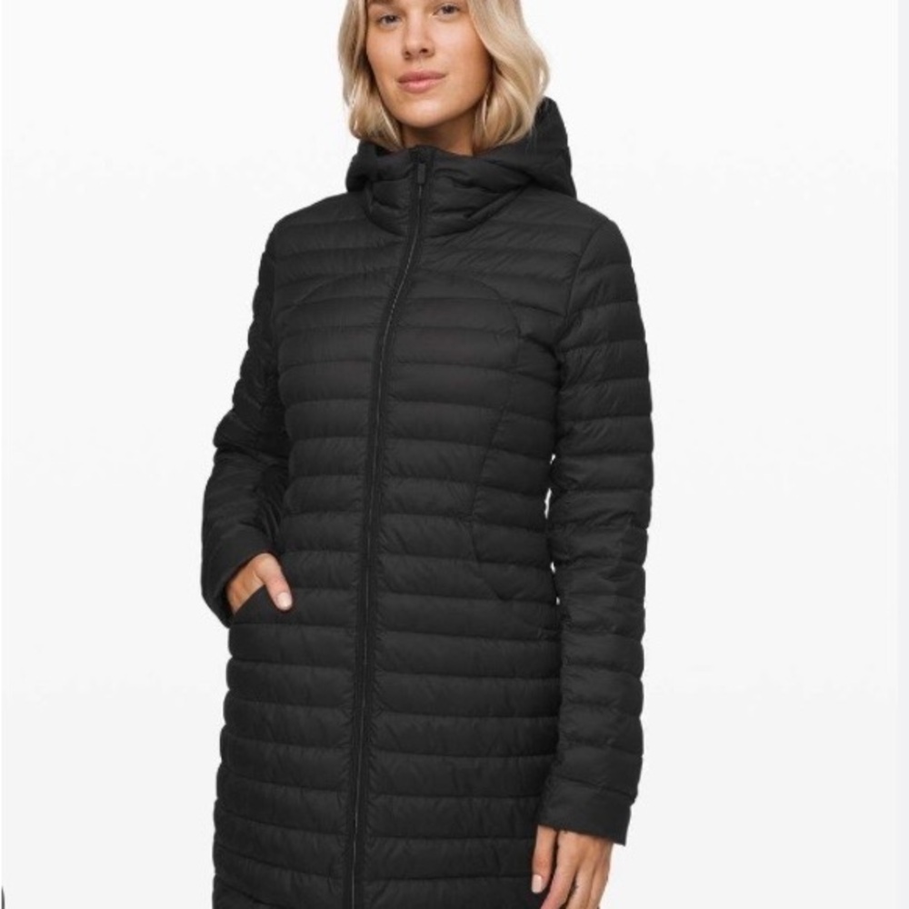 lululemon athletica pack it down long jacket